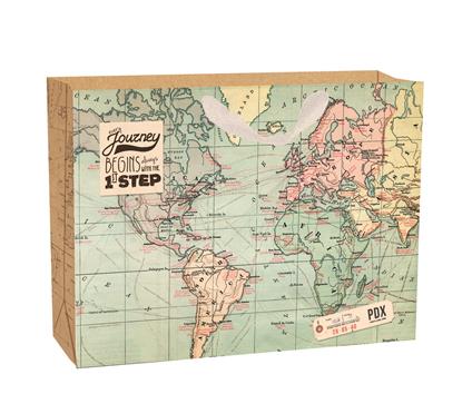 Sacchetto regalo Gift Bag Extra Large. Map