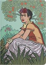 Quaderno I'm Frida, Frida Kahlo, verde, carta ecologica - A5
