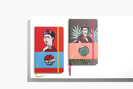 Taccuino big, Frida Kahlo, tabacco, carta ecologica - 13x21 cm - 4