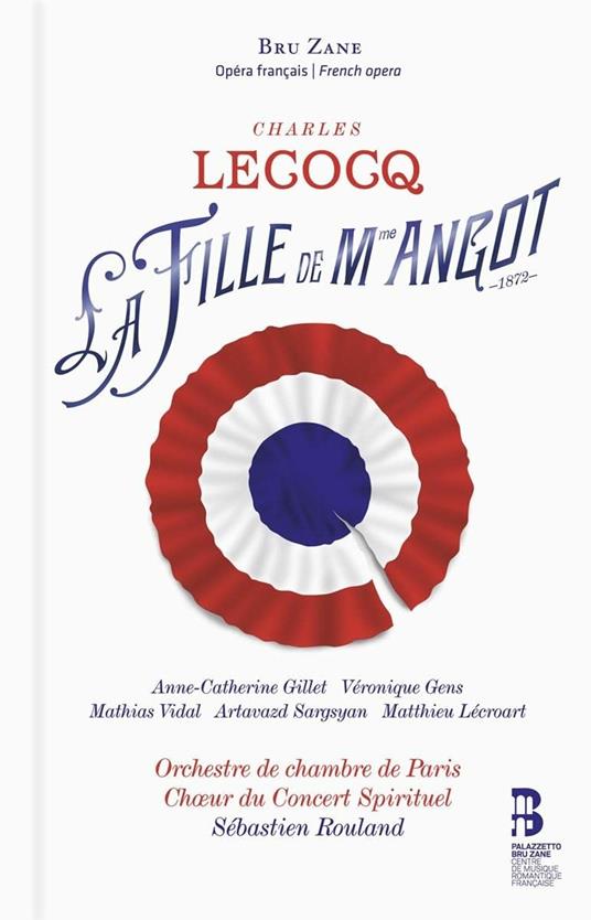 La Fille de Madame Angot - CD Audio di Alexandre-Charles Lecocq,Orchestra da Camera di Parigi