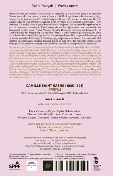 Phryné - CD Audio di Camille Saint-Saëns - 2