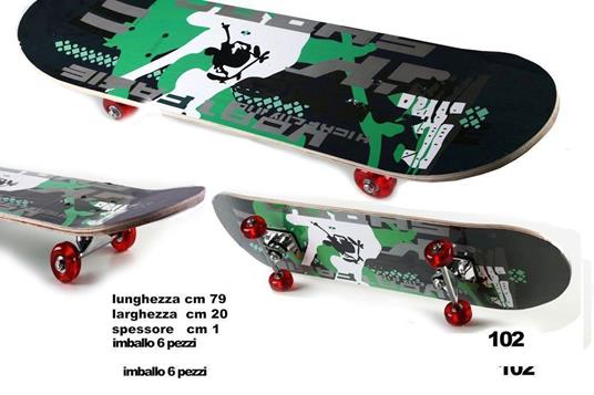 Odg 2650 Skateboard Grande, 79 Cm - 2
