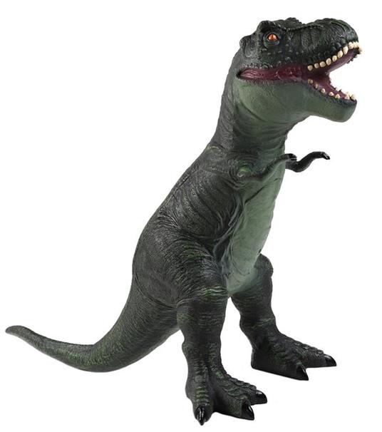 Dinosauro T Rex Gigante Altezza 47 Cm in Gomma Dinosauri Giocattolo per Bambini - 2