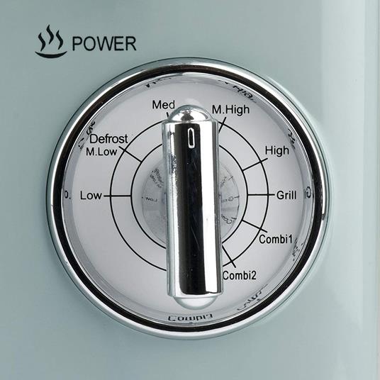 Forno Microonde combinato 20 Litri Vintage Verde Acqua - Girmi - Casa e  Cucina | IBS