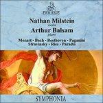 Musica per Pianoforte e Violino - CD Audio di Wolfgang Amadeus Mozart,Niccolò Paganini,Igor Stravinsky,Nathan Milstein,Artur Balsam