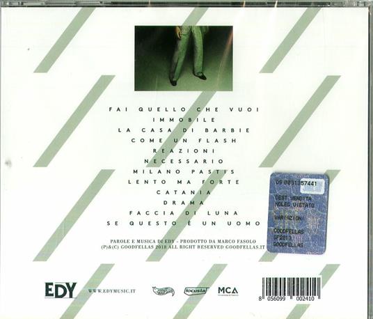 Variazioni - CD Audio di Edy - 2