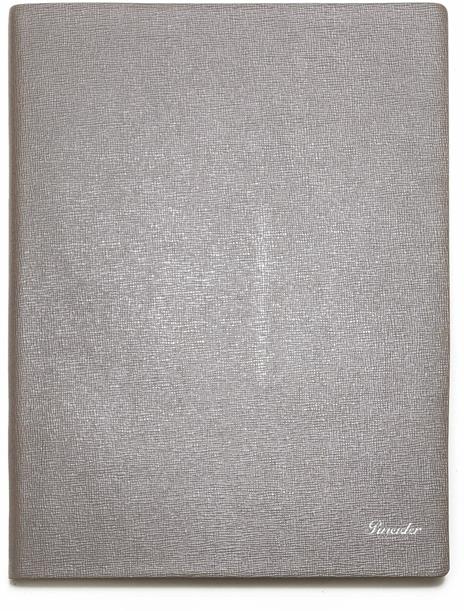 Taccuino Pineider, Notes Milano, 96F, 80G, Bordo Argento - 9 x 14 cm - 2