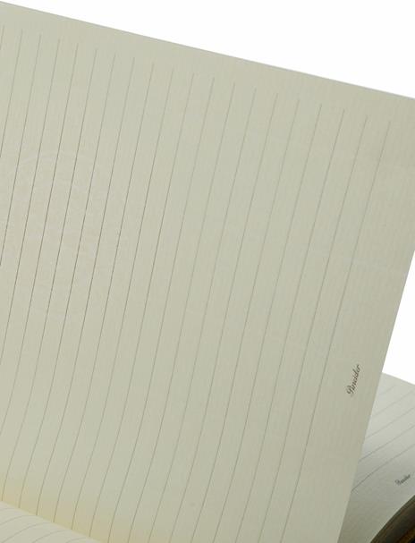 Taccuino Pineider, Notes Milano, 96F, 80G, Bordo Argento - 9 x 14 cm - 4