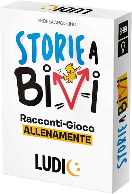 Ludic - Storie a bivi - Racconti-Gioco Allenamente - Gioco di Società per 1 o più Giocatori, Anni 10+