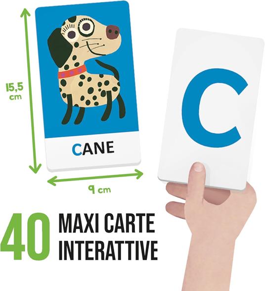 Headu - Flashcards Parlanti i Suoni dell'Alfabeto, Con il Metodo Fonetico Interattivo, Un Gioco Educativo dai 2 ai 4 anni - 4