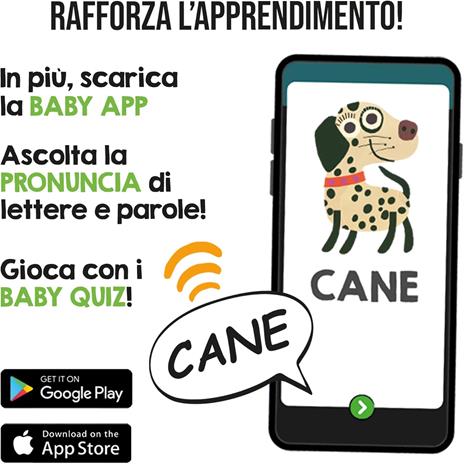 Headu - Flashcards Parlanti i Suoni dell'Alfabeto, Con il Metodo Fonetico Interattivo, Un Gioco Educativo dai 2 ai 4 anni - 5