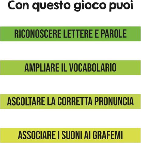 Headu - Flashcards Parlanti i Suoni dell'Alfabeto, Con il Metodo Fonetico Interattivo, Un Gioco Educativo dai 2 ai 4 anni - 6