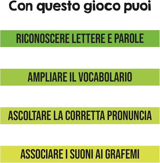 Headu - Flashcards Parlanti i Suoni dell'Alfabeto, Con il Metodo Fonetico Interattivo, Un Gioco Educativo dai 2 ai 4 anni - 6