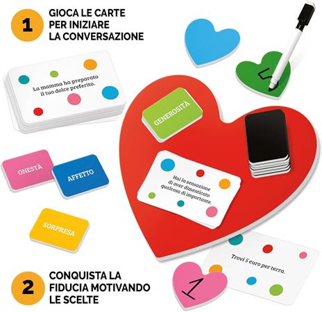 Ludic - ParliAMOne - Il Gioco che Stimola il Dialogo e la Condivisione - da 3 a 6 Giocatori, Anni 8+ - 4