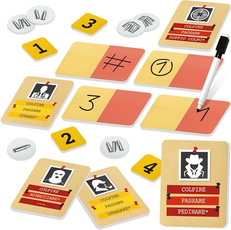 Ludic - Deduco - Il Gioco di Logica, Dialettica e Inganni Incrociati - da 4 a 8 Giocatori, Anni 12+ - 3