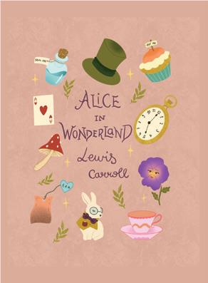 Custodia libri Alice nel Paese delle Meraviglie. Cover Book - 2