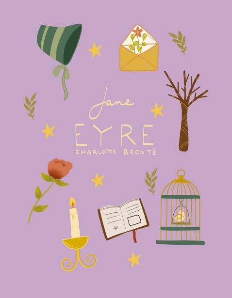 Custodia libri Jane Eyre. Cover Book