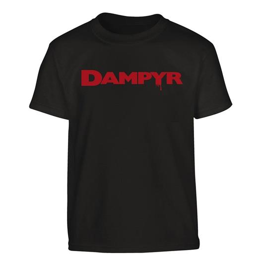 T-Shirt unisex Dampyr. Logo Rosso