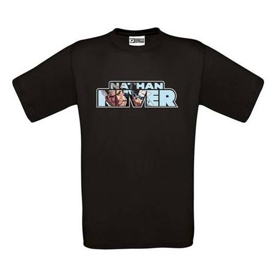 T-Shirt Unisex Tg. M Nathan Never - Nathan Never Logo