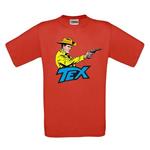 T-Shirt Unisex Tg. Xl Tex - Rossa Tex Che Spara