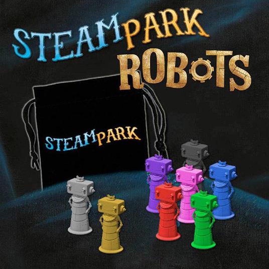Steam park Robots. Gioco da tavolo - 2