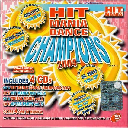 Cofanetto 4 Cd Hit Mania Dance 2004 Cd Audio - CD Audio