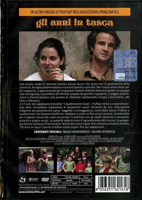 Gli anni in tasca (Restaurato in HD) di Francois Truffaut - DVD - 2