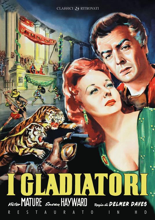 I gladiatori (Restaurato in HD) (DVD) di Delmer Daves - DVD