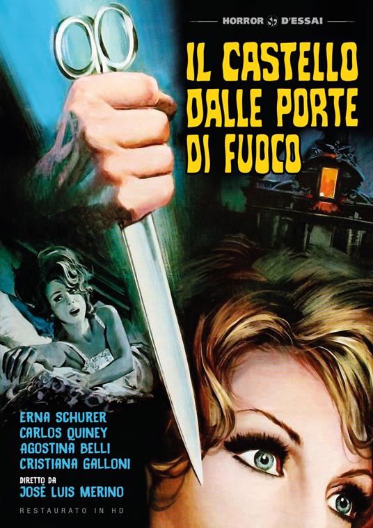 Il castello dalle porte di fuoco (Restaurato in HD) (DVD) di Jose' Luis Merino - DVD