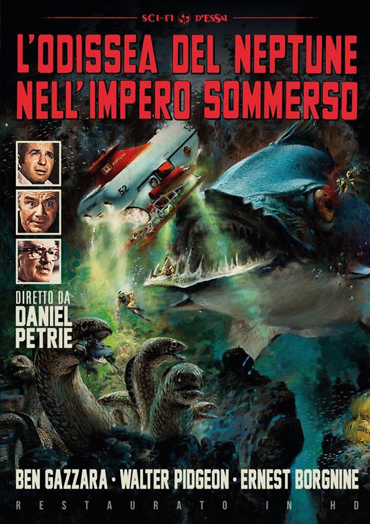 L' Odissea del Neptune nell'impero sommerso (Restaurato in HD) (DVD) di Daniel Petrie - DVD