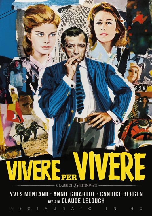 Vivere per vivere (Restaurato in HD) (DVD) di Claude Lelouch - DVD