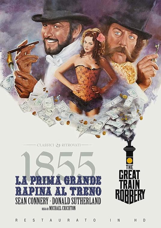 1855: la prima grande rapina al treno (Restaurato in HD) (DVD) di Michael Crichton - DVD