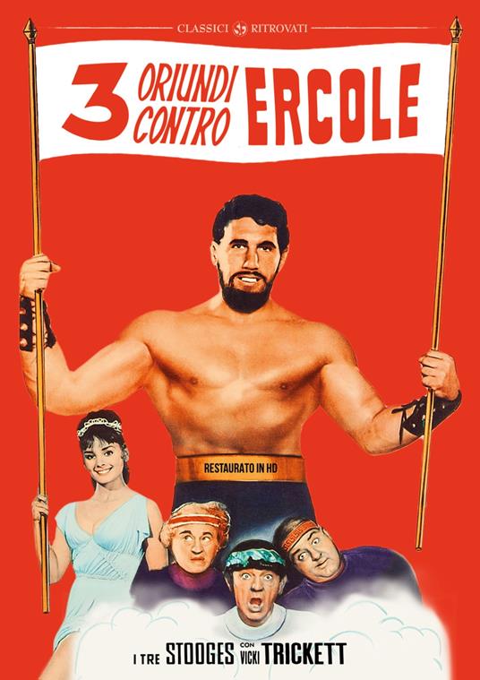 Tre oriundi contro Ercole (Restaurato in HD) (DVD) di Edward Bernds - DVD