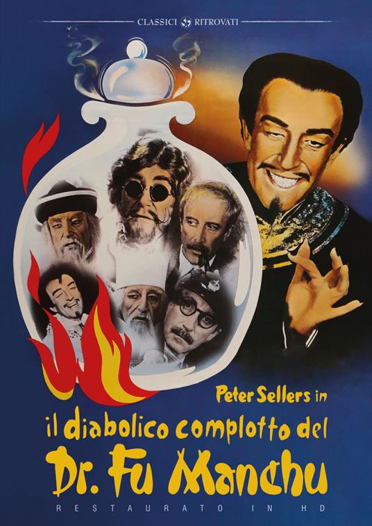 Il diabolico complotto del dr. Fu Manchu (DVD) di Piers Haggard,Richard Quine,Peter Sellers - DVD
