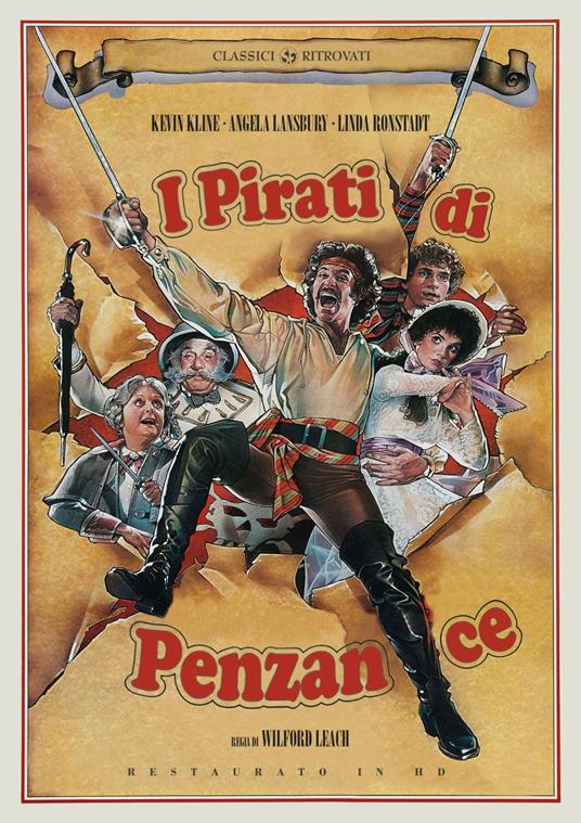 Il Pirati Di Penzance (DVD) (Restaurato in HD) di Wilford Leach - DVD