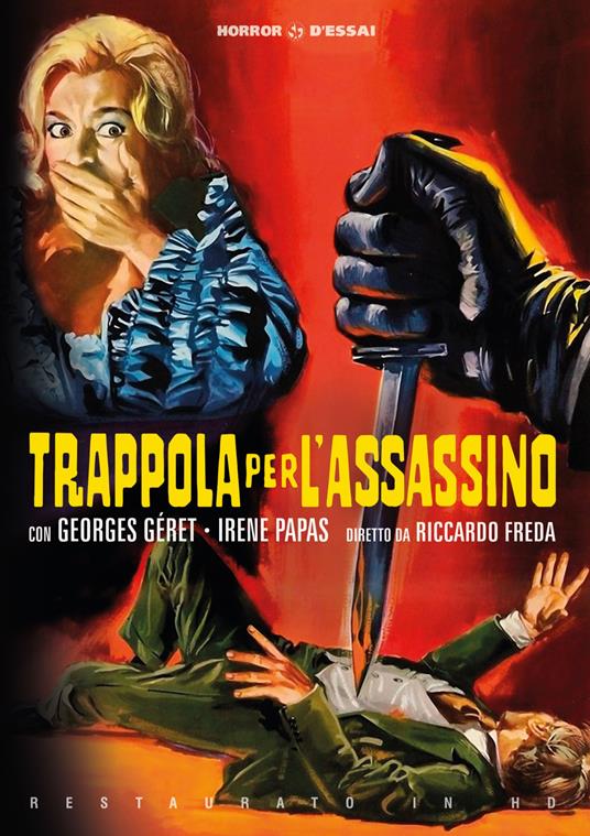 Trappola Per L'Assassino (DVD) (Restaurato in HD) di Riccardo Freda - DVD
