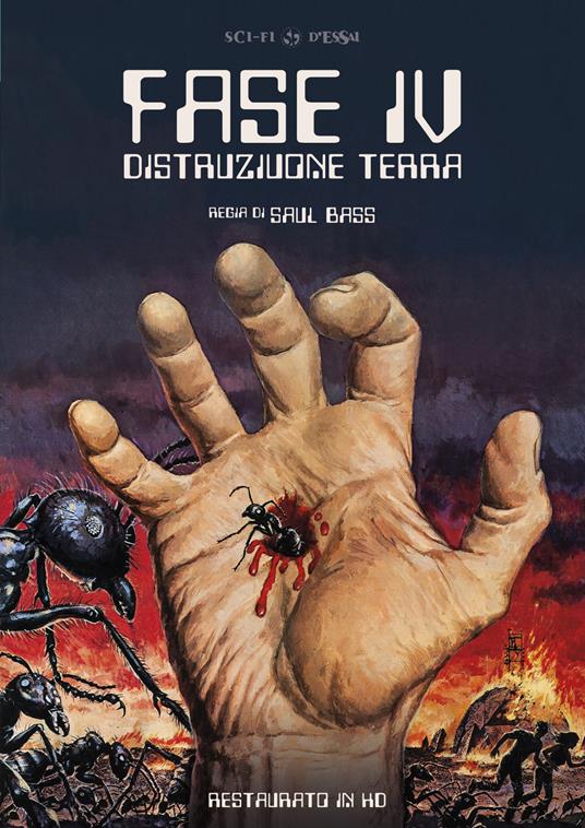 Fase IV distruzione Terra (Restaurato in HD) (DVD) di Saul Bass - DVD