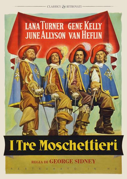 I Tre Moschettieri (Restaurato In Hd) (DVD) di George Sidney - DVD