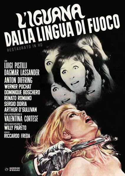 L' Iguana Dalla Lingua Di Fuoco (Restaurato In Hd) (DVD) di Riccardo Freda - DVD