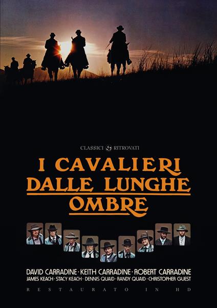 I Cavalieri Dalle Lunghe Ombre (Restaurato In Hd) (DVD) di Walter Hill - DVD