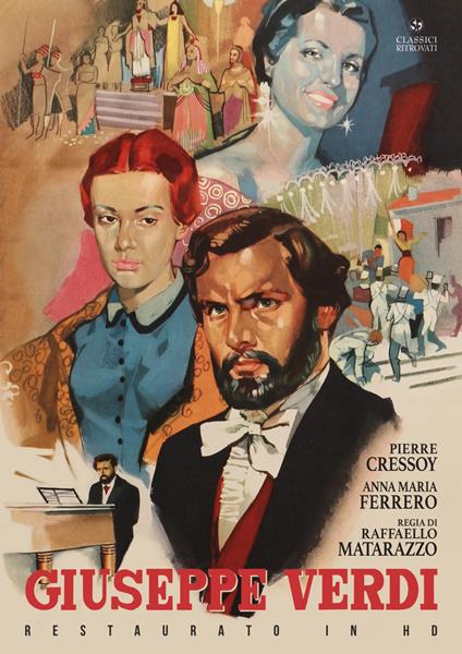 Giuseppe Verdi (Restaurato In Hd) (DVD) di Raffaello Matarazzo - DVD