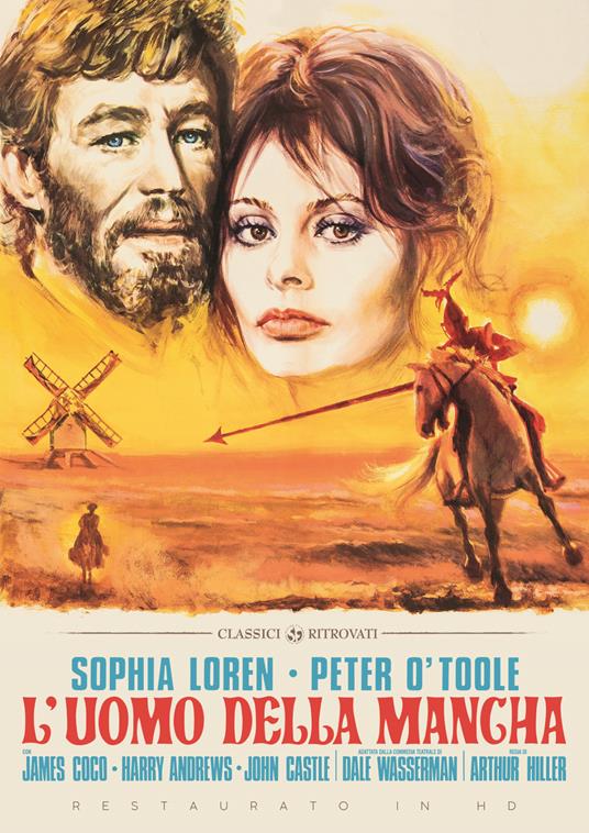 L' Uomo Della Mancha (Restaurato In Hd) (DVD) di Arthur Hiller - DVD