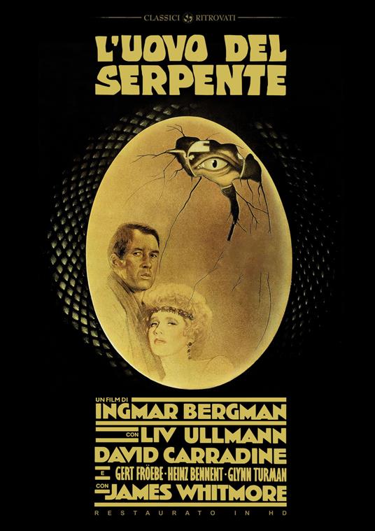 L' Uovo Del Serpente (Restaurato In Hd) (DVD) di Ingmar Bergman - DVD
