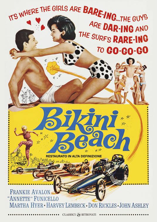 Bikini Beach (DVD Restaurato In Hd) di William Asher - DVD