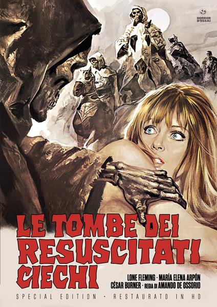 Le Tombe Dei Resuscitati Ciechi (Restaurato In Hd) (DVD) di Amando De Ossorio - DVD