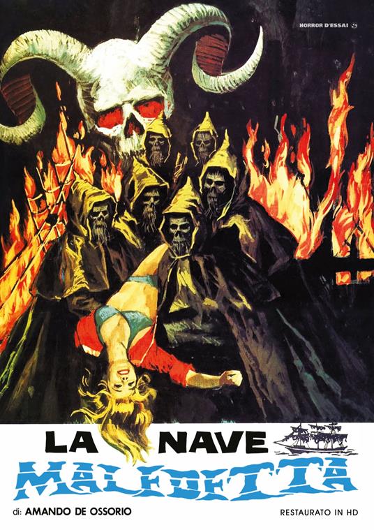 La Nave Maledetta  (Restaurato In Hd) (DVD) di Amando De Ossorio - DVD
