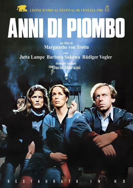 Anni Di Piombo (Restaurato In Hd) (DVD) di Margarethe Von Trotta - DVD