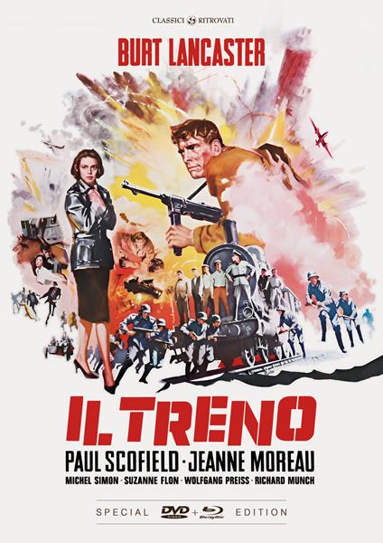Il Treno (Special Edition) (Dvd+Blu-Ray Mod) di John Frankenheimer,Arthur Penn - DVD + Blu-ray