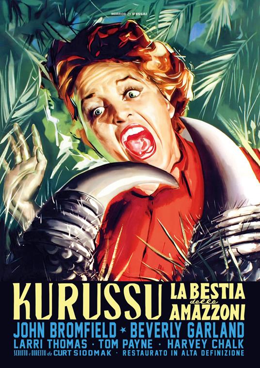 Kurussù, La Bestia Delle Amazzoni (Restaurato In Hd) (DVD) di Curt Siodmak - DVD