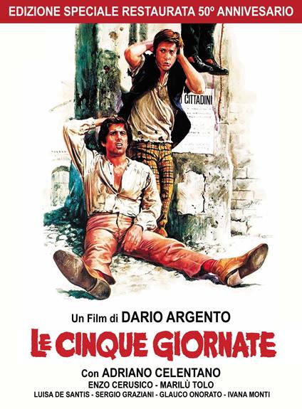 Le cinque giornate (DVD) di Dario Argento - DVD